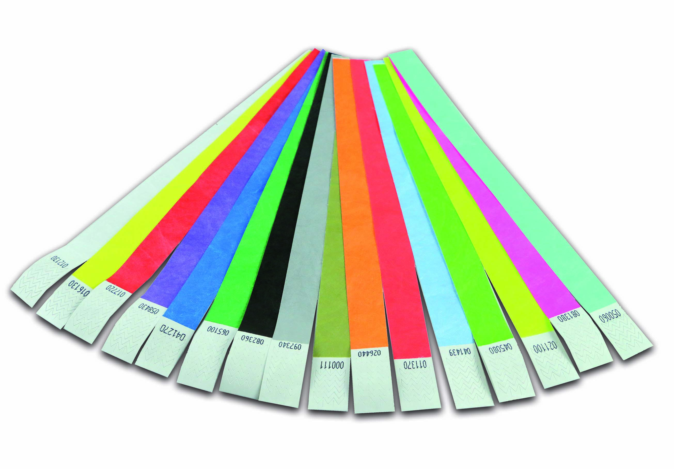 Einlassbänder aus Tyvek® Tystar Farben